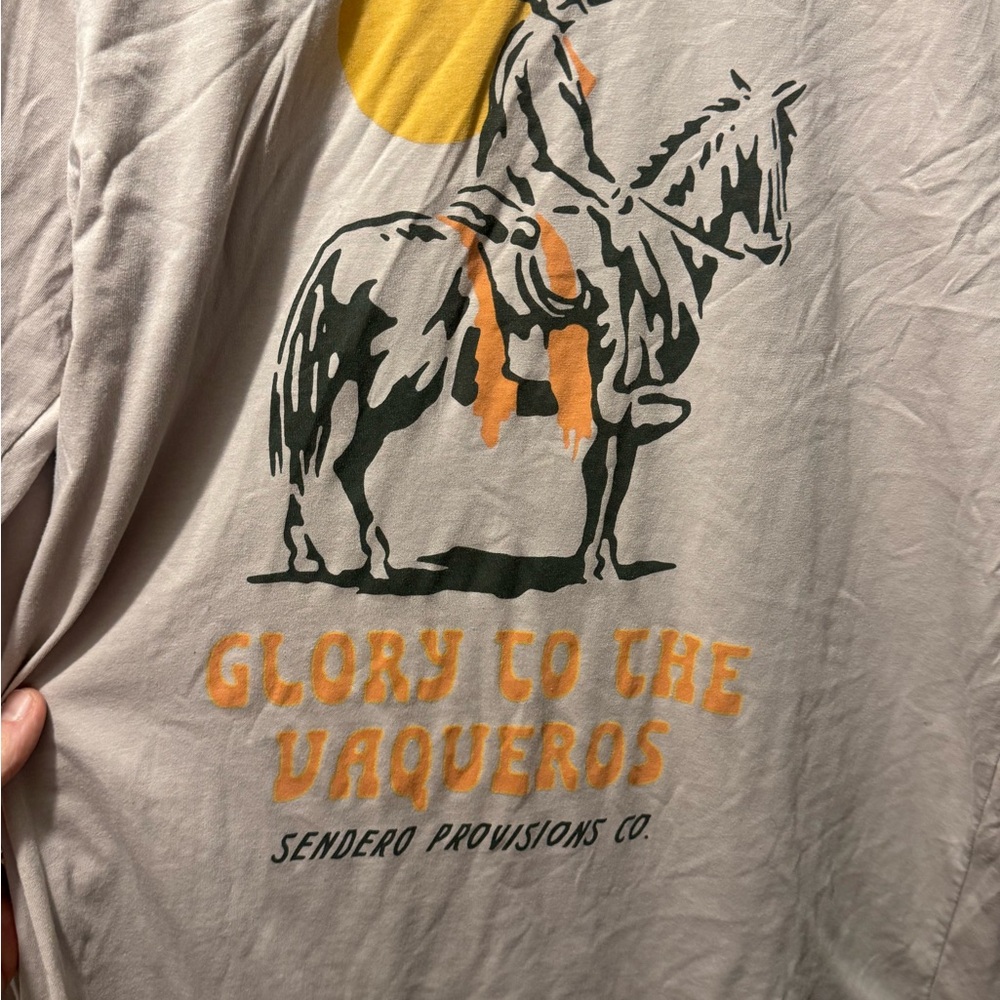 Men's Long Sleeve Tee - Cream